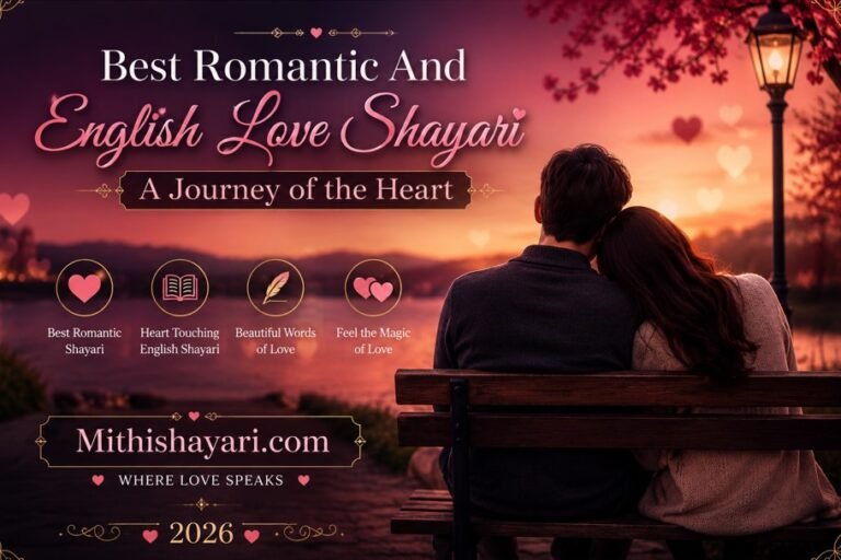 Best Romantic And English Love Shayari