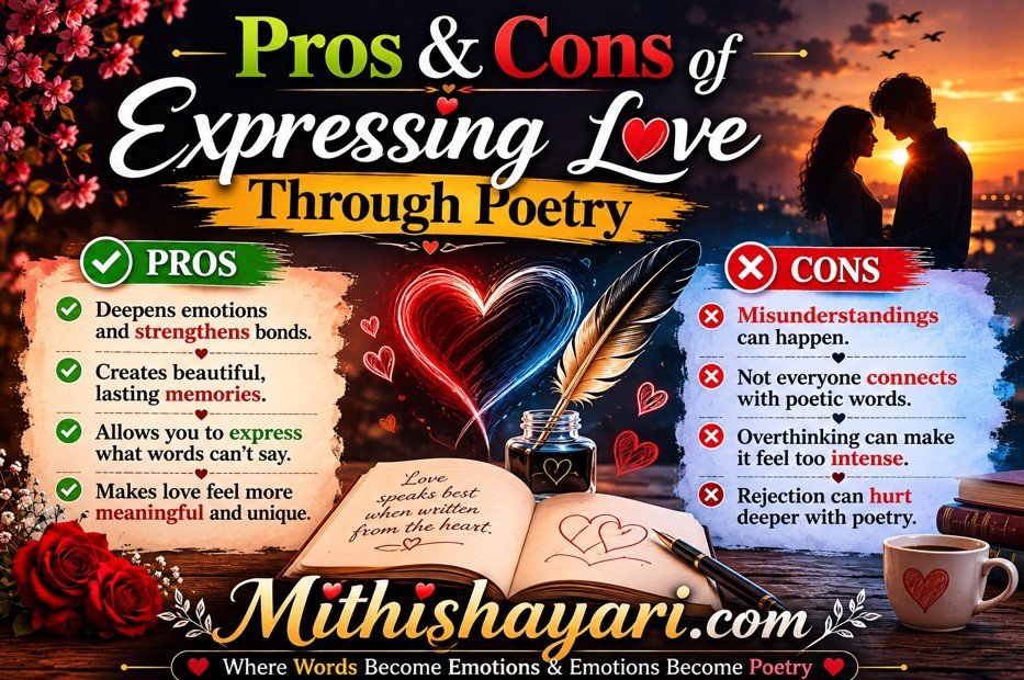 Pros & Cons of Expressing Love Through Poetry