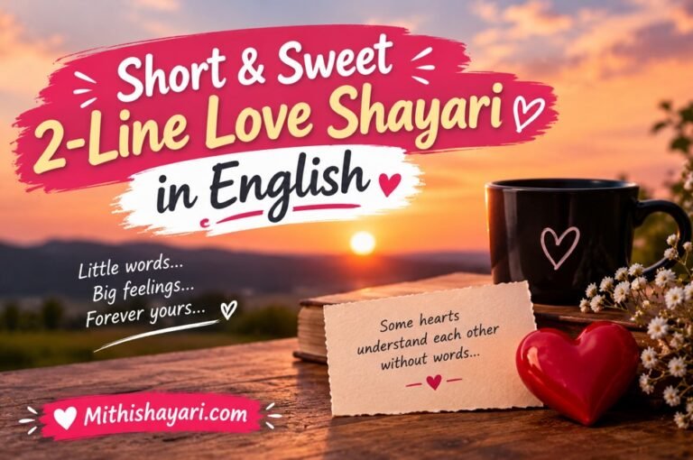 Love Shayari in English